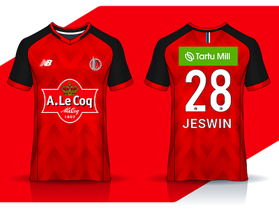 Tartu Cricket team Jersey branding cricket graphic design jersey design jersey mockup typogaphy