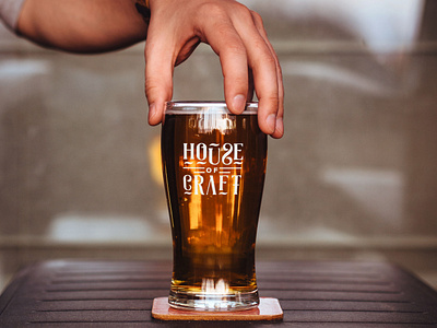 HOUSE OF CRAFT - BEER GLASS