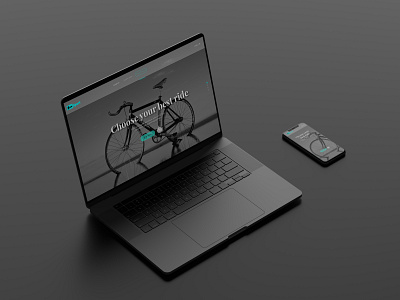 Bike shop Ui Concept bikes black branding clean dark dark app darkui design ecommerce flat ios leanding page macbook minimal mobile products typography ui uiux web