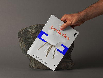 Aesthetics Magazine Cover aesthetic art branding cover design geometry illustration magazine magazine cover magazine illustration minimal typography