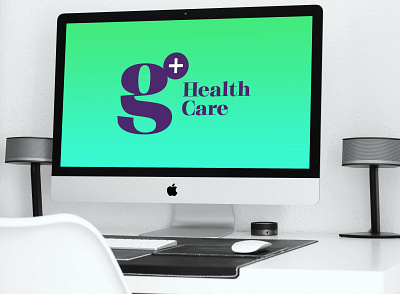 G+ HEALTHCARE LOGO branding branding design colors concept design flat geometry gradient health healthcare logo logotype medical minimal patients shape typography visual