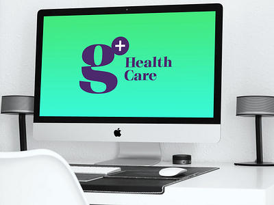 G+ HEALTHCARE LOGO branding branding design colors concept design flat geometry gradient health healthcare logo logotype medical minimal patients shape typography visual