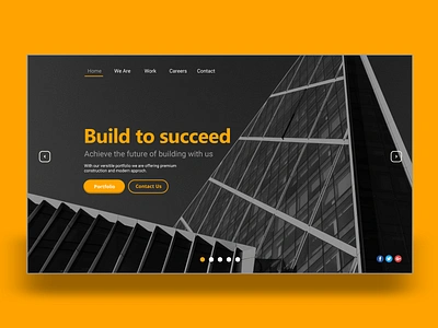 FORUM ARCH - LANDING UI adobexd black branding design flat geometry homepage logo minimal shape typography ui ui design uiux uixdesign web