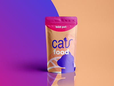 Pouch Packaging Cat Food