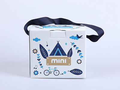 Intermono Mini blue bluetooth design diy intermono mini music nature packaging speaker