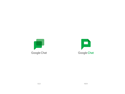 Google chat Logo Redesign Concept