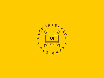 UI designer Logo design designer flat icon iconic illustrator logos ui