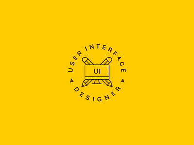 UI designer Logo