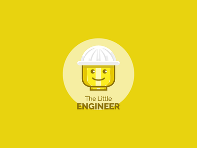 The Little Engineer logo engineer illustration kids logos