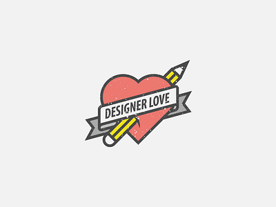 Designer Love art heart illustration logos love