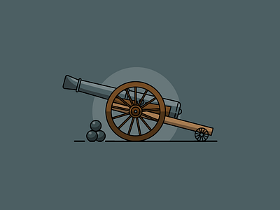 Classic Old Cannon cannon classic illustration old