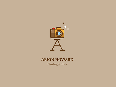 Arion Howard Photographer logo icon iconic logo photograph photographer