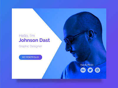 Personal Resume Page interface resume trend ui