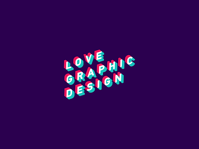 Love graphic design design art illustrator typography