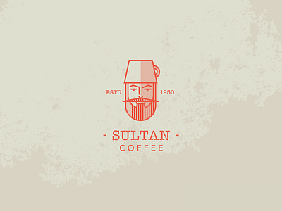Sultan coffee logo coffee logo old vintage