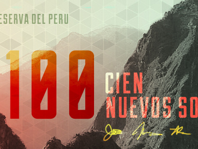 Peruvian Paper Money Redesign