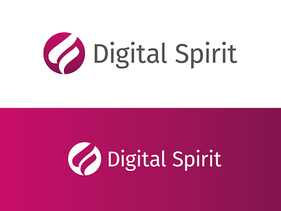 Digital Spirit logo design agency designer digital logo spirit