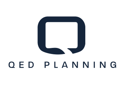 QED Planning logo branding branding agency branding design design design agency designer digital illustration logo logo design