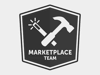 Marketplace Team badge hubspot icon marketplace tshirt