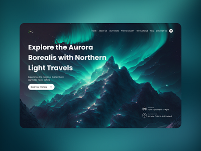 Travel Agency Landingpage