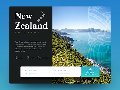 New Zealand design new zealand ui ux webdesign website