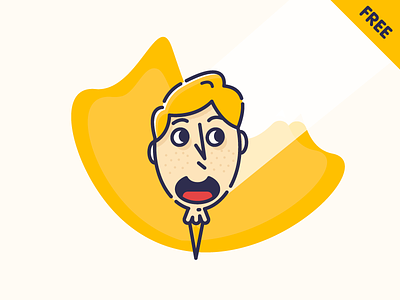 Emoji training character cream emoji face free happy ice icon illustration octopus outline smiling