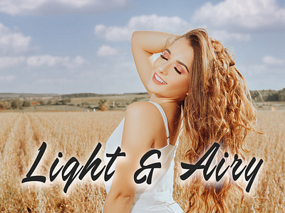 Light and Airy Lightroom Presets