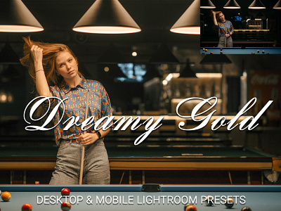 Dreamy Gold Lightroom Presets