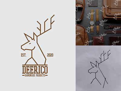 DEERICO | Logo Design branding graphic design logo logo design