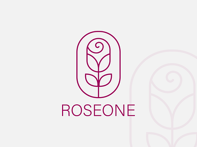 ROSEONE - Cosmetic Logo Concept branding cosmetic logo