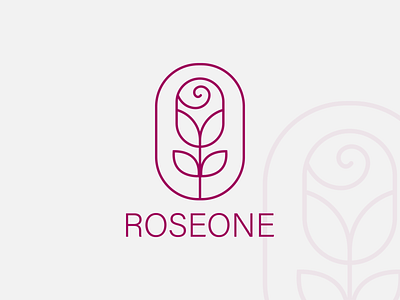 ROSEONE - Cosmetic Logo Concept