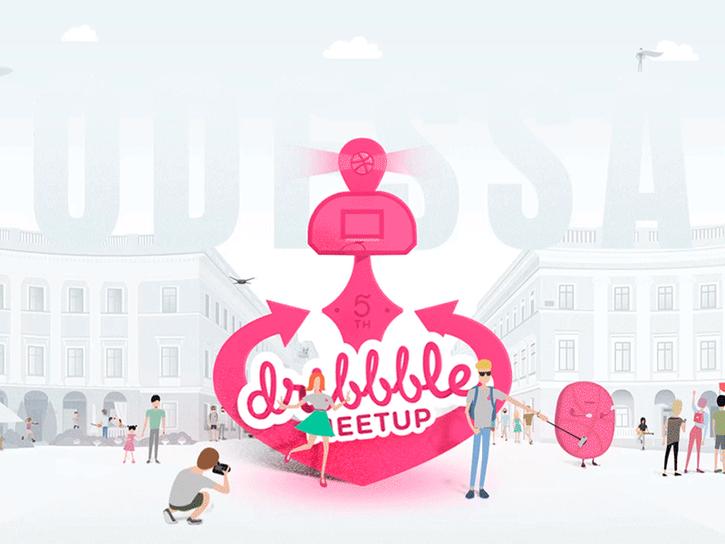 Odessa Dribbble Meetup '17 animation dribbble meetup odessa