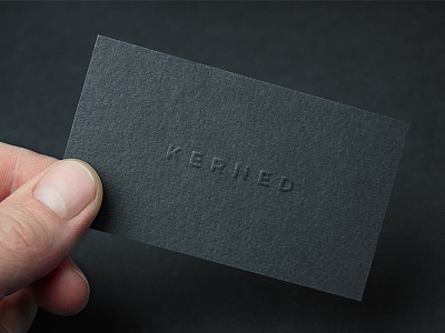 Kerned Studio Business Card