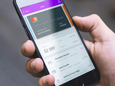 Credit Card UI + UX apple design economy imac interface iphone mac material minimal money user