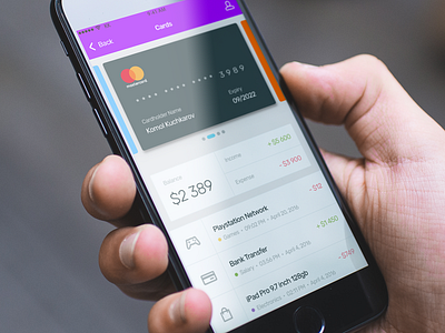 Credit Card UI + UX