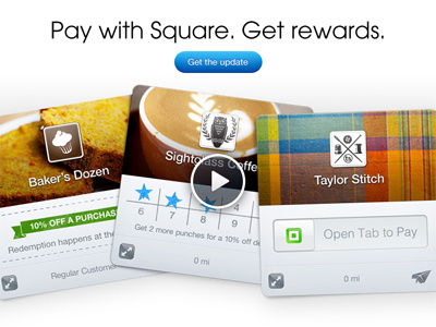 Pay with Square Email Announcement