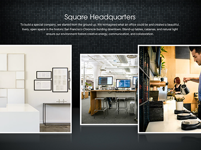 Square Careers Site – Gallery