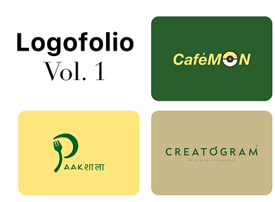 Logofolio Vol. 1 adobe behance branding designer dribble freelancer graphic design illustration illustrator logo logo collection logo designs logofolio procreate ui uiux uiux designer