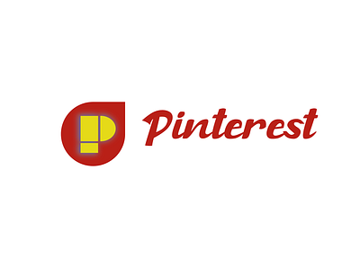 Pinterest Logo Redesign branding design designer freelancer graphic design illustration illustrator logo logo design redesign ui ux vector