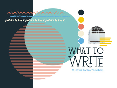 What to Write Styles 50s brand colors course email retro saul bass styles
