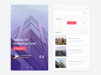 Travel accommodation App