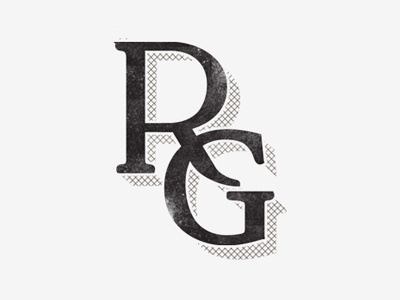Rental Guys hand lettering logo sketch type