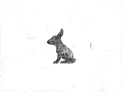 Bunny icon illustration logo sketch