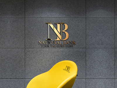 National Bank Logo Design Concept