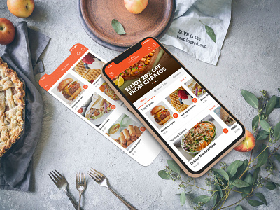 fooddeliveryapp app design ui ux webdesign