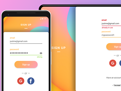 Sign up form daily 100 daily 100 challenge daily ui daily ui 001 ui web
