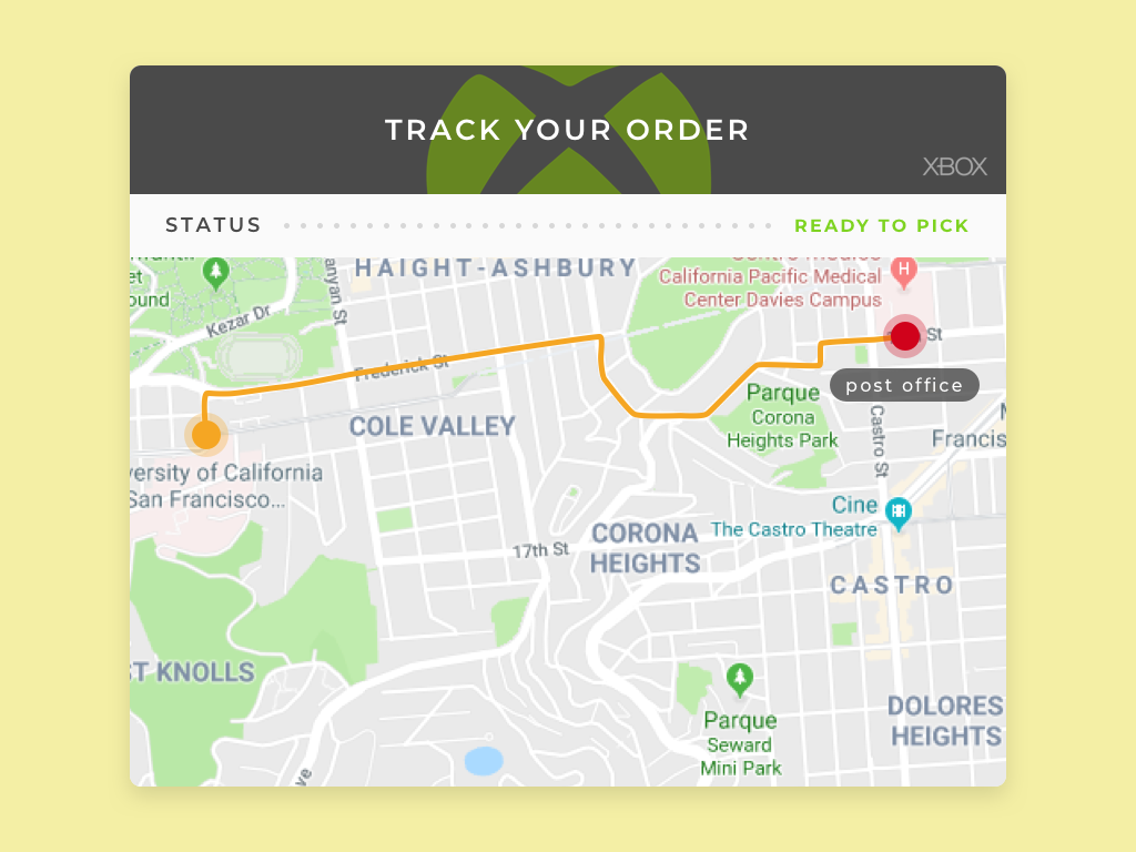 Location tracker by Amanda Copete on Dribbble
