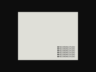 SHANGRI-LA 01 clean layout minimalist music recording studio typography web webdesign website whitespace