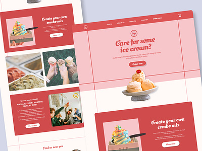 Ice cream Website