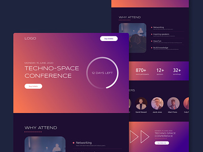 Tech Conference Website